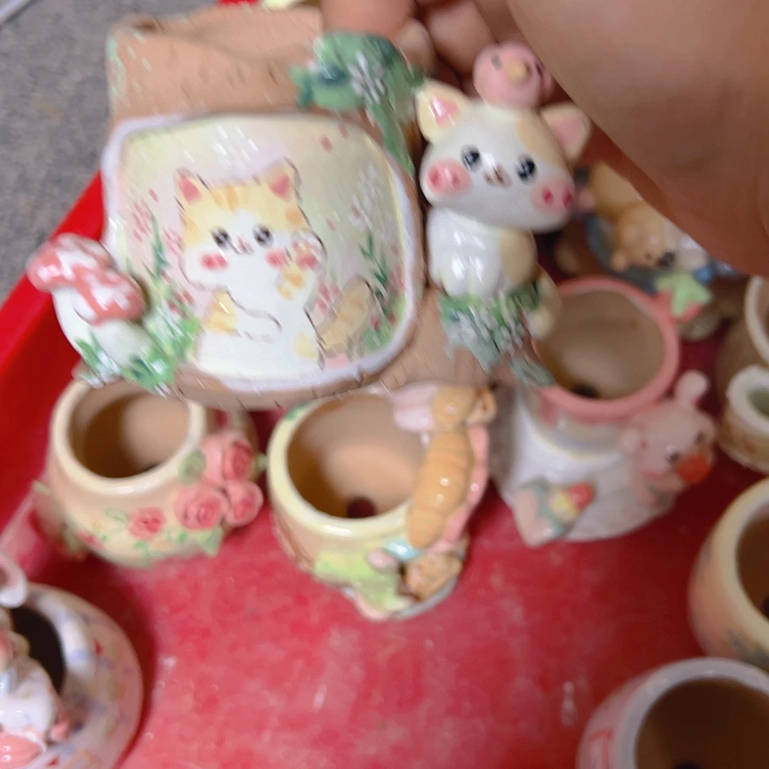 清仓老梧家纯手工多肉花盆