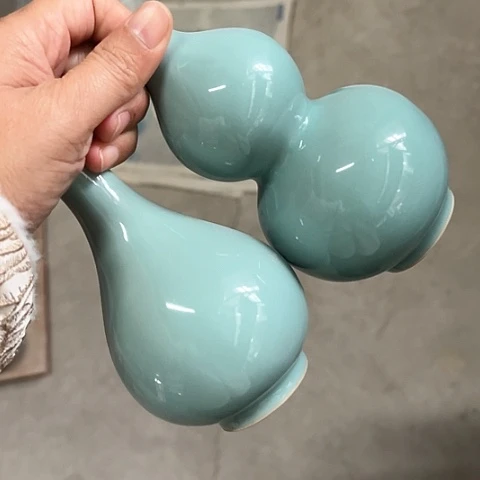 盘汝瓷花瓶福利款