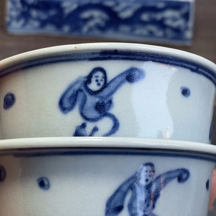 平***人摆件景德镇陶瓷艺术品