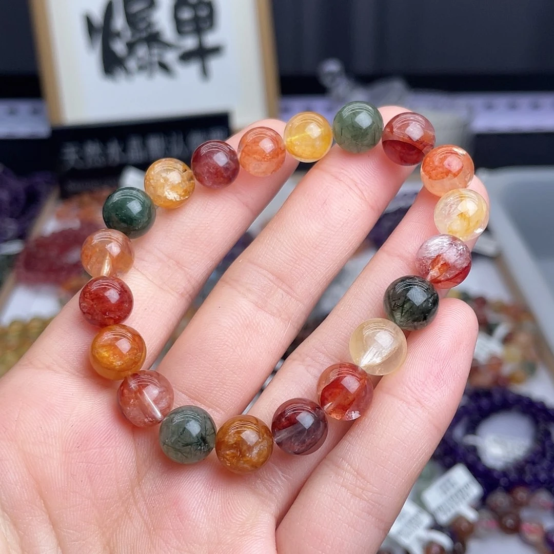 水晶未镶嵌手串天然