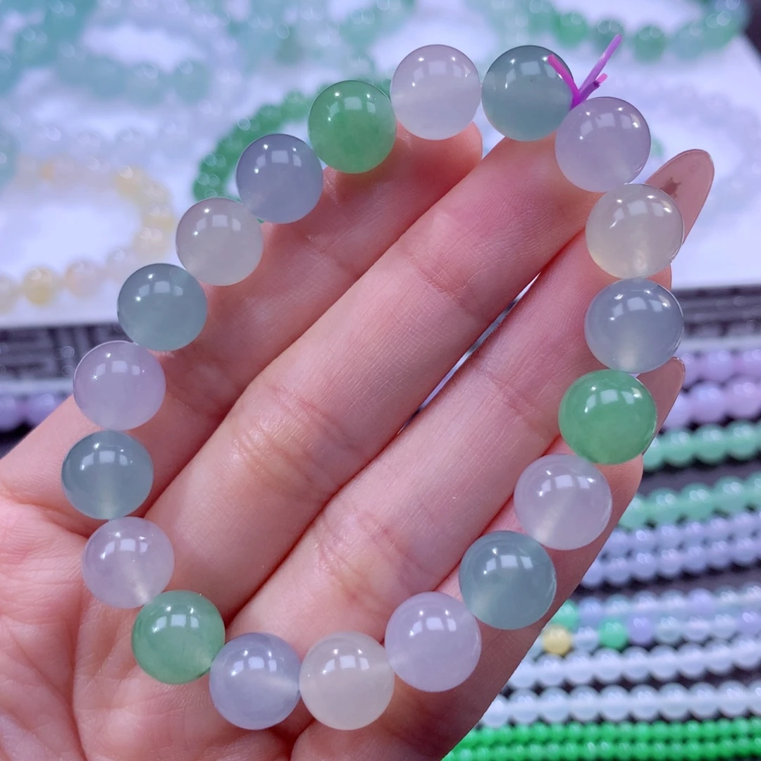 翡翠未镶嵌手链翡翠