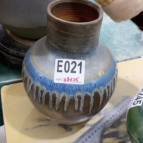 红陶景德镇手工制作花盆