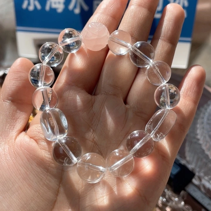 水晶手串未镶嵌设计款