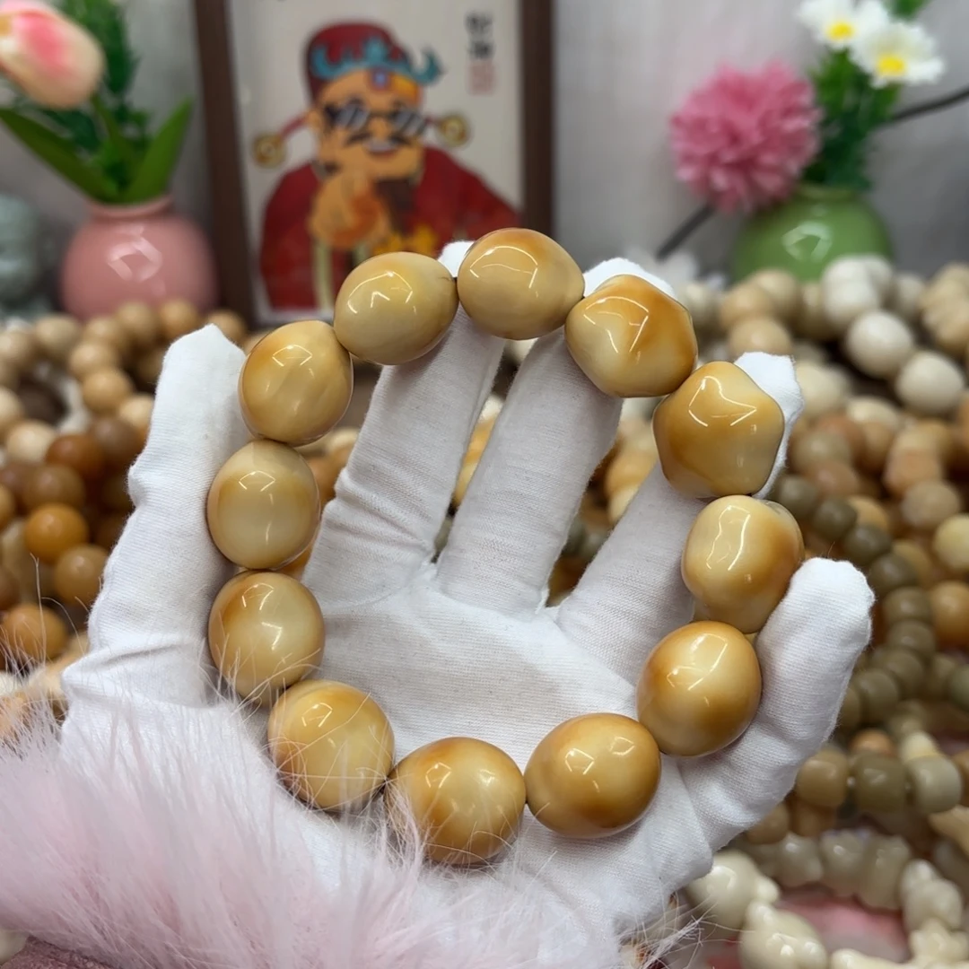 菩提根/象牙果吊坠牙果瑕疵机抛965