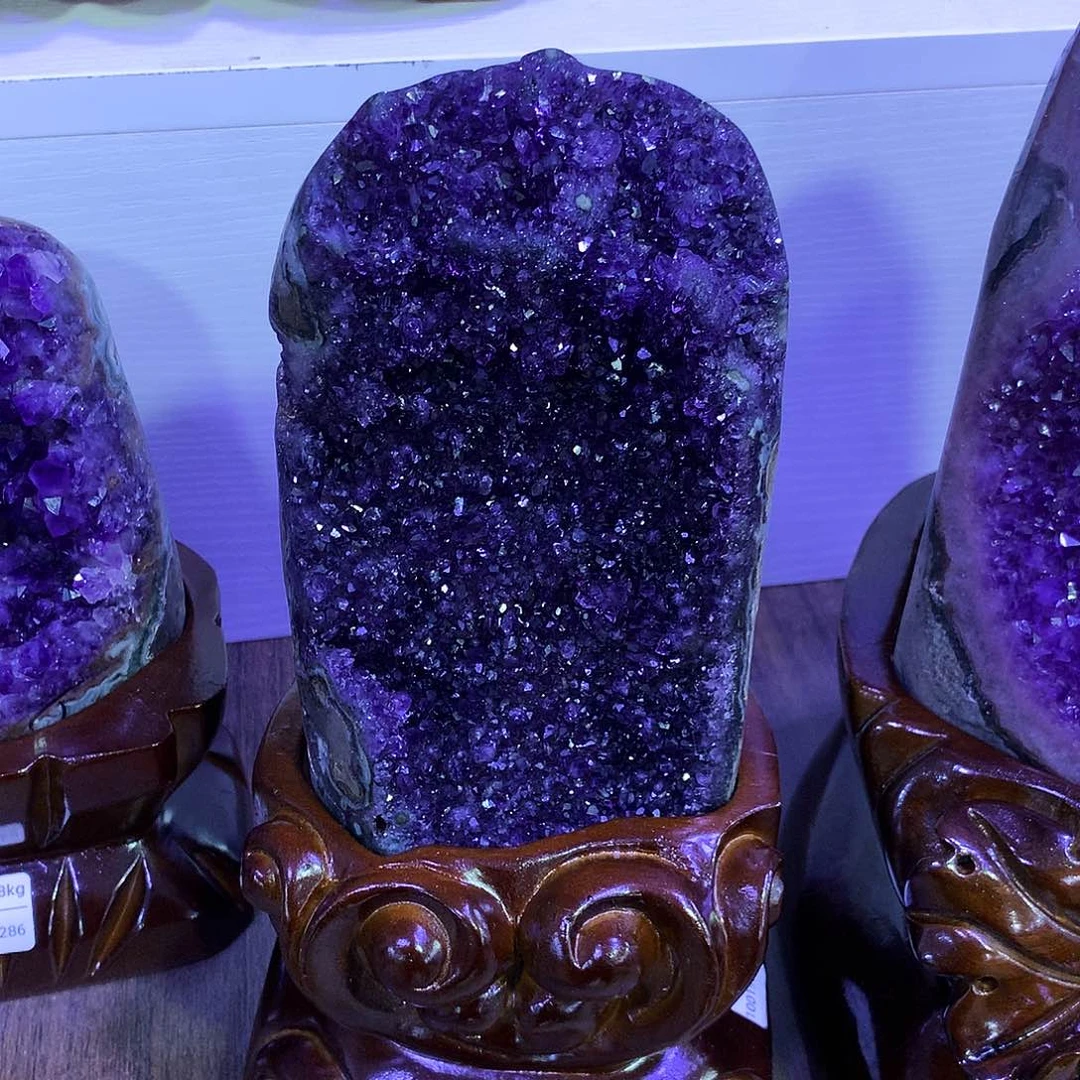 未镶嵌大型摆件（非配饰）紫晶