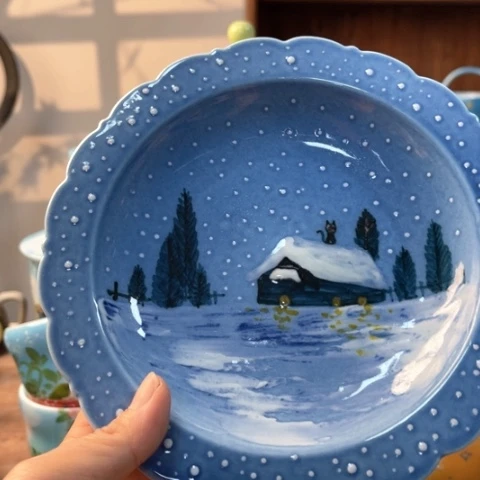 炉景德镇釉下手绘陶瓷