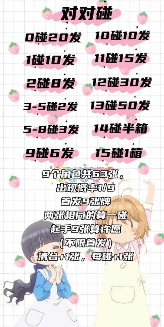 【对对碰】魔卡少女樱初代文创拍立得撕撕乐同人二创盲盒(代拆)