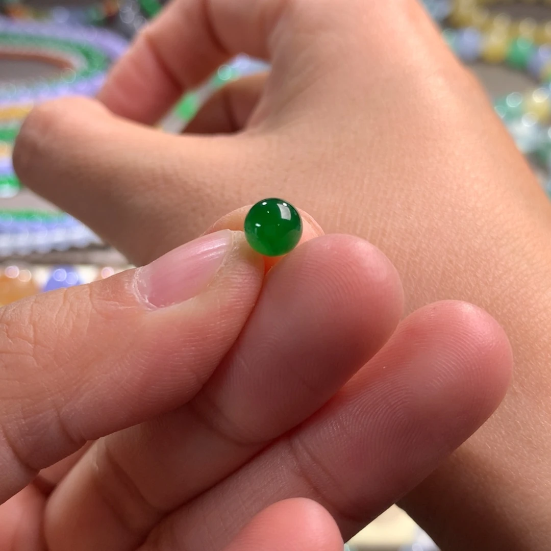 翡翠手链未镶嵌卡6