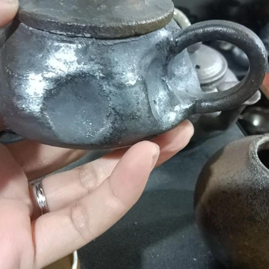 茶具柴烧壶纯手工的
