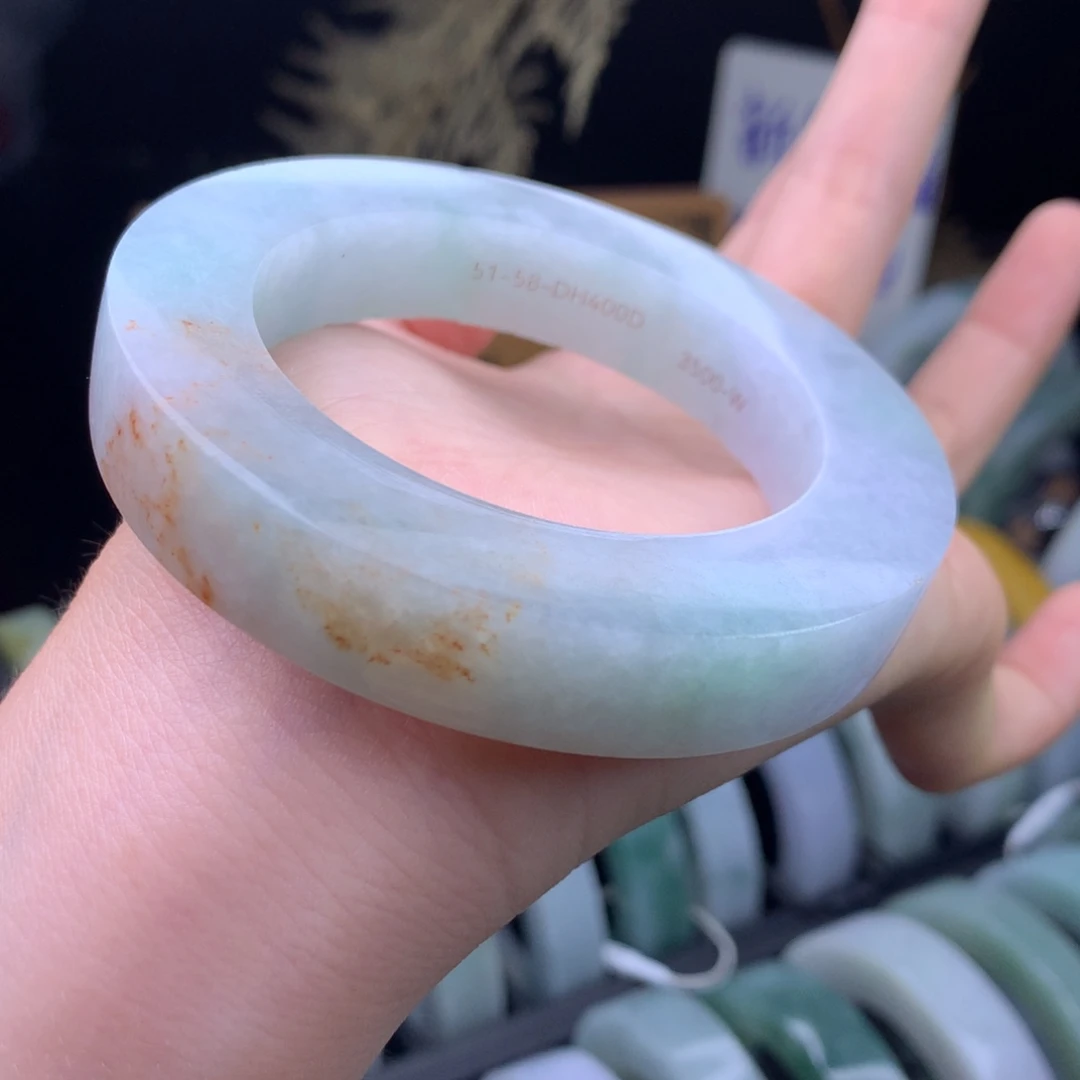 定制翡翠未镶嵌手镯定制不退不换