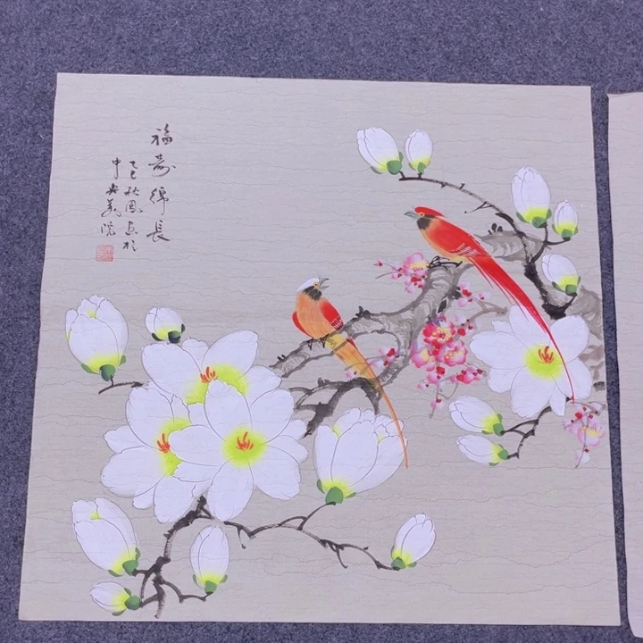 国画宣纸国画纯手绘作品