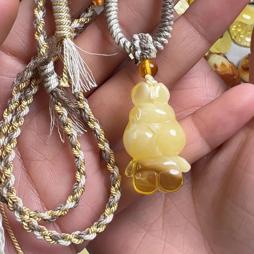 蜜蜡未镶嵌裸石蜜蜡