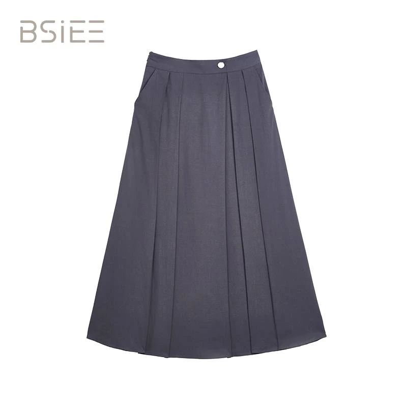 BSIEE/本涩扣子显瘦半裙时尚休闲百搭