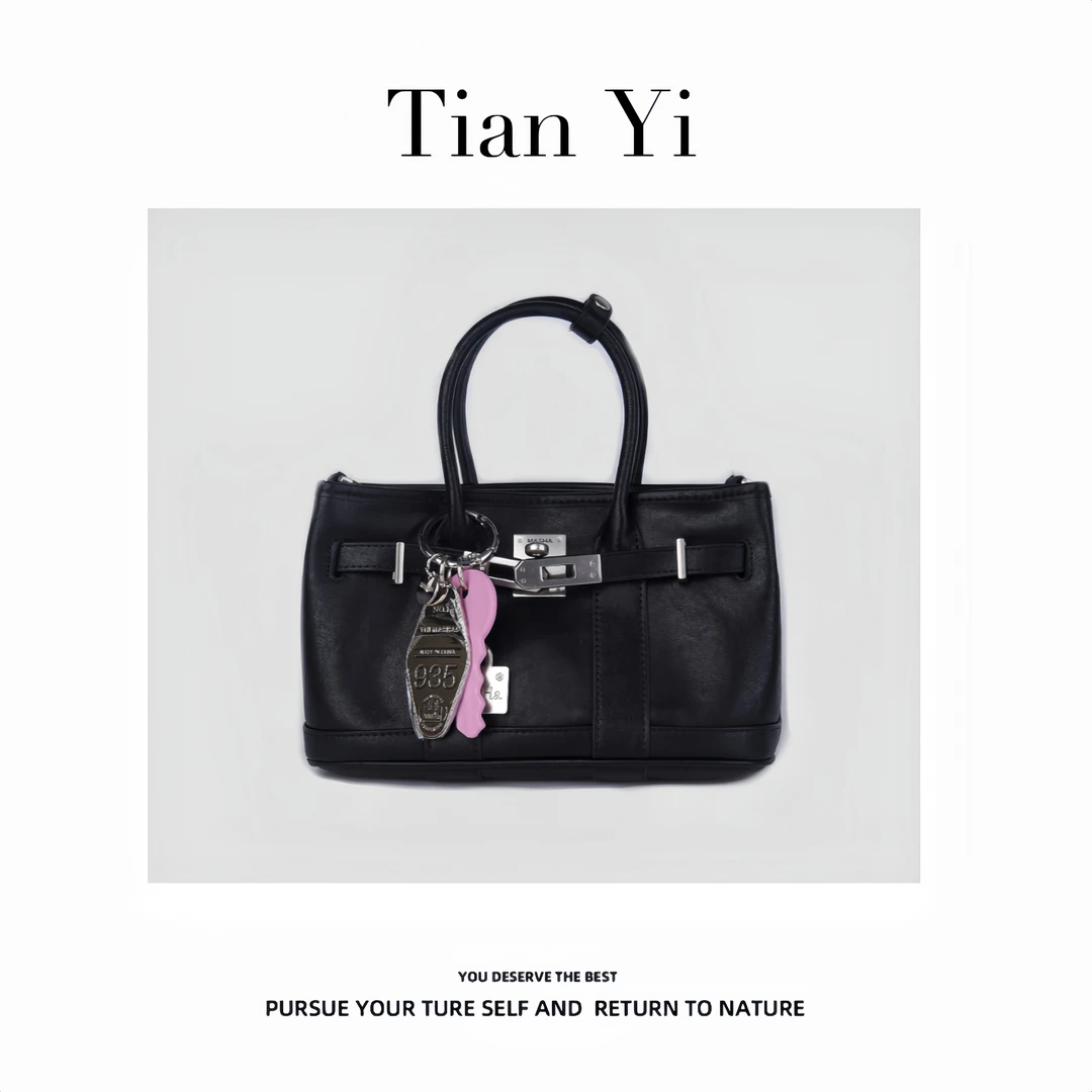 99139 黑色-2025新款轻奢单肩手提斜跨包