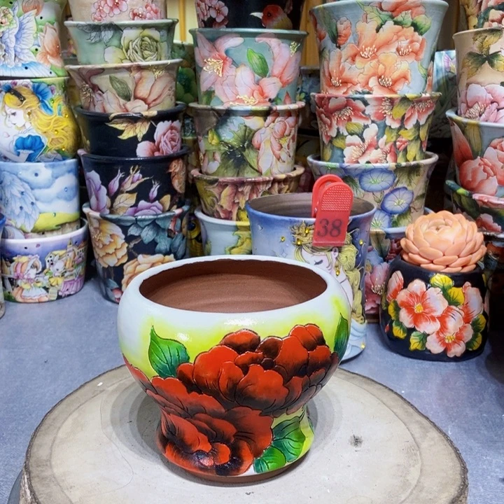 景德镇艺术手绘作品