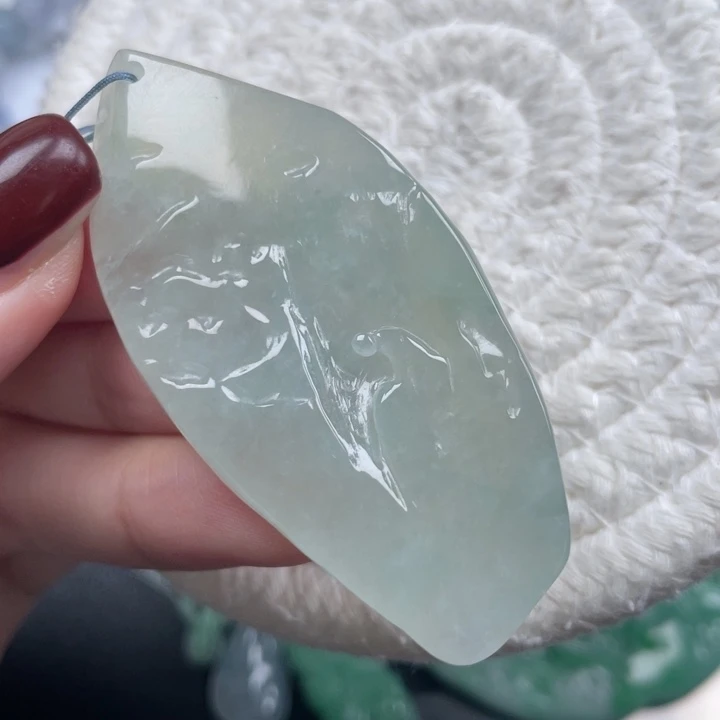 颈饰未镶嵌翡翠天然A货缅甸翡翠