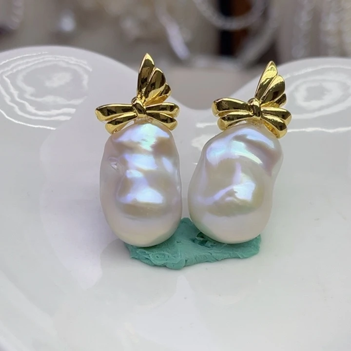 耳饰未镶嵌淡水珍珠