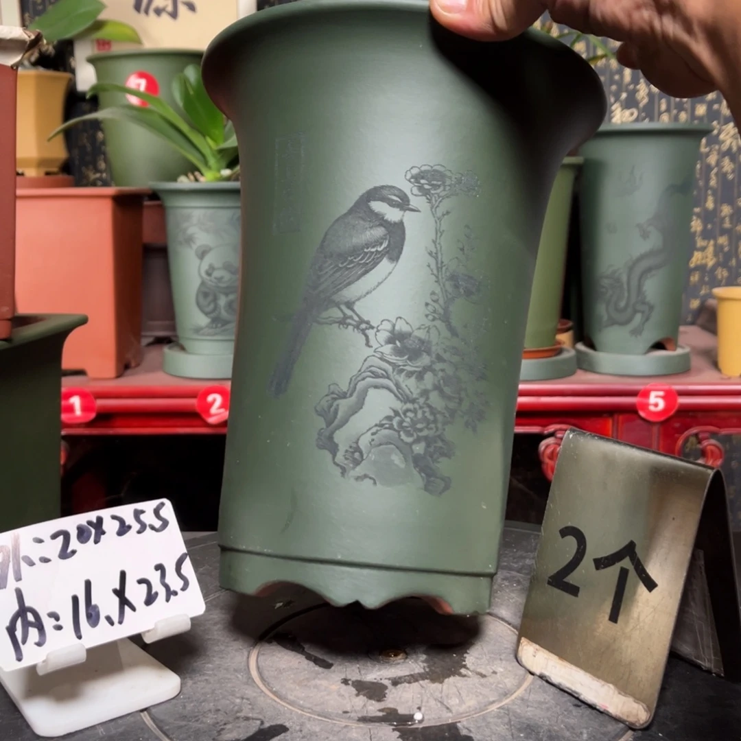 花盆紫砂紫砂花盆