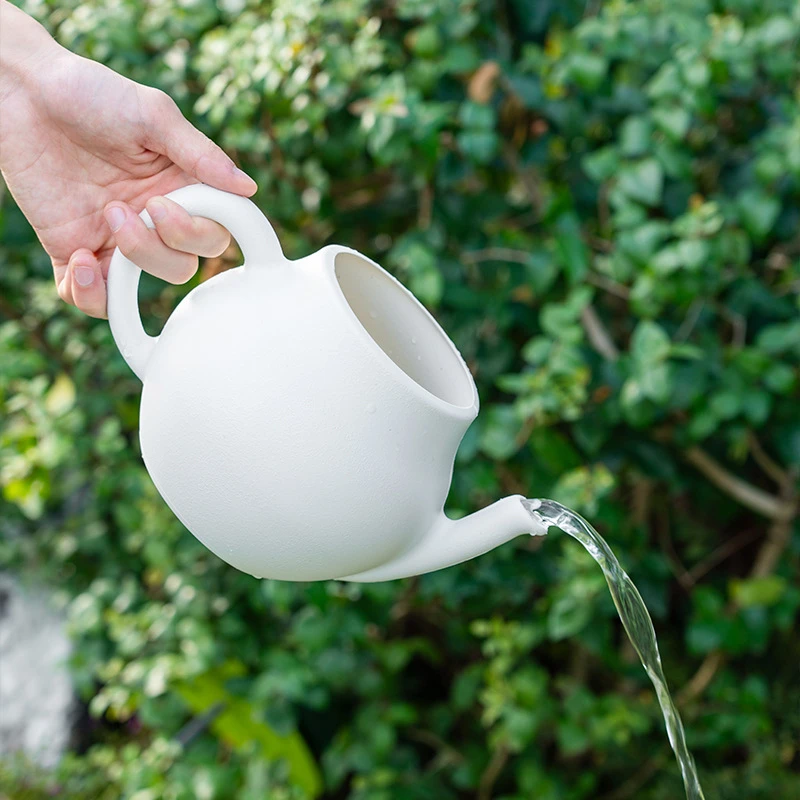 家用浇水壶洒水壶家用长嘴壶尖嘴家水壶塑料树脂浇水壶创意方便壶