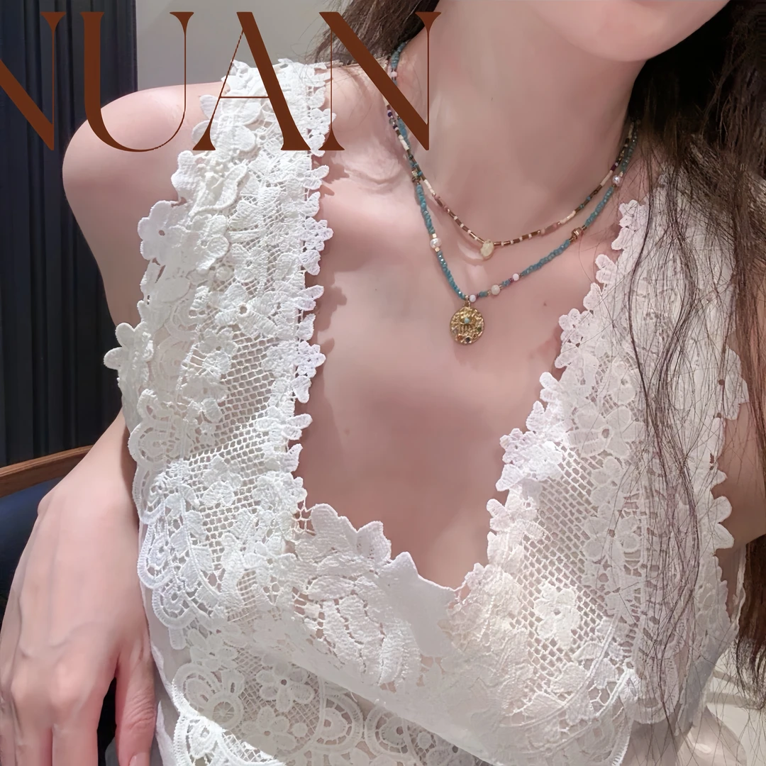 钛钢项链 【蓝色多瑙河】