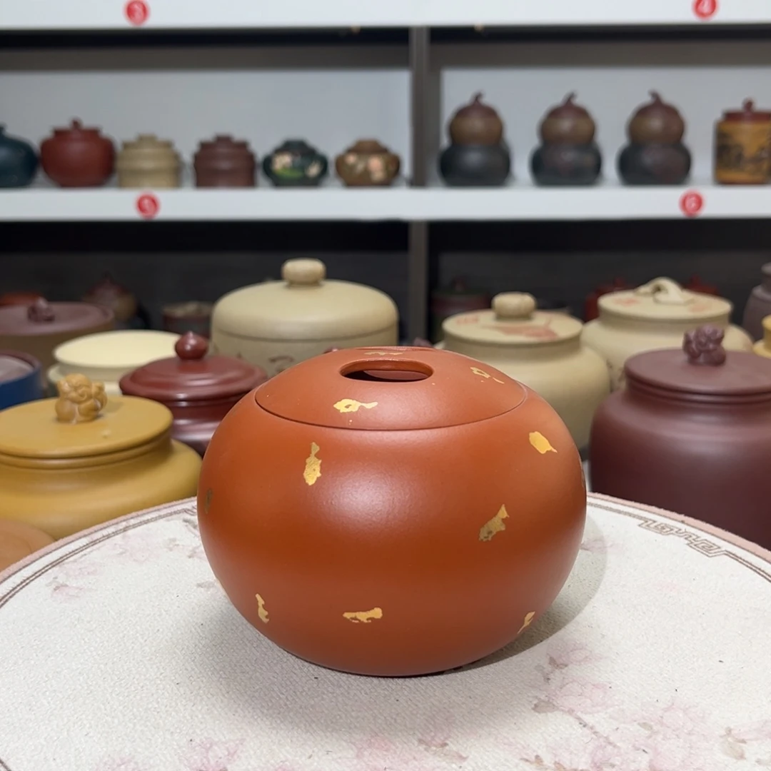 紫砂茶叶罐紫砂罐