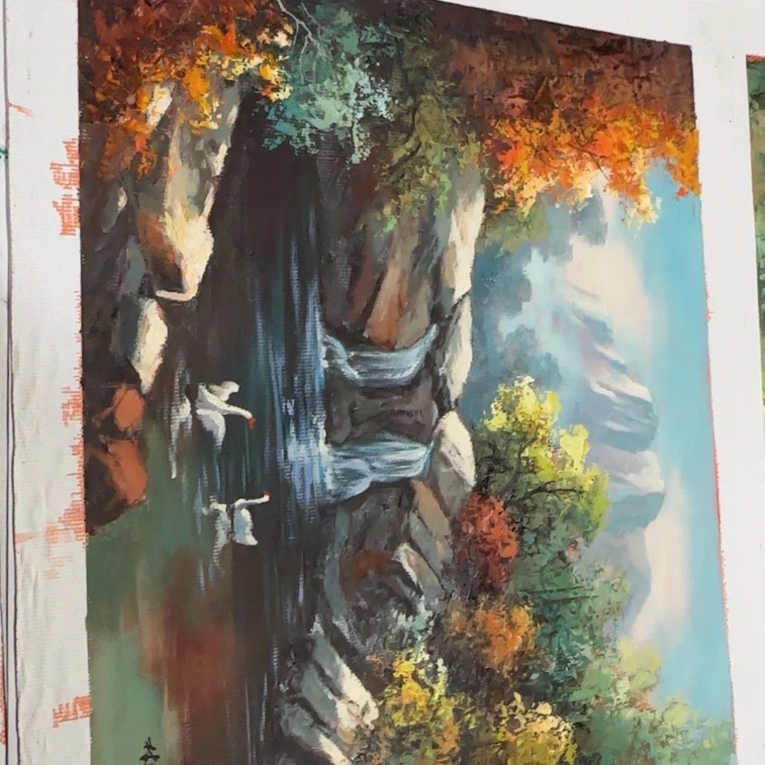 油画你在我心里是个什么