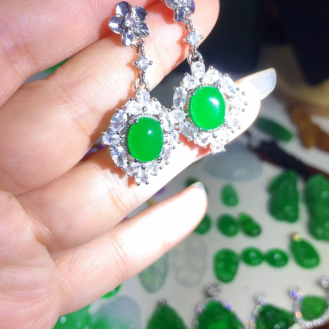 翡翠未镶嵌颈饰非A703