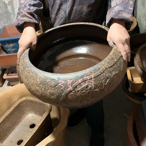 花盆紫砂手工制作