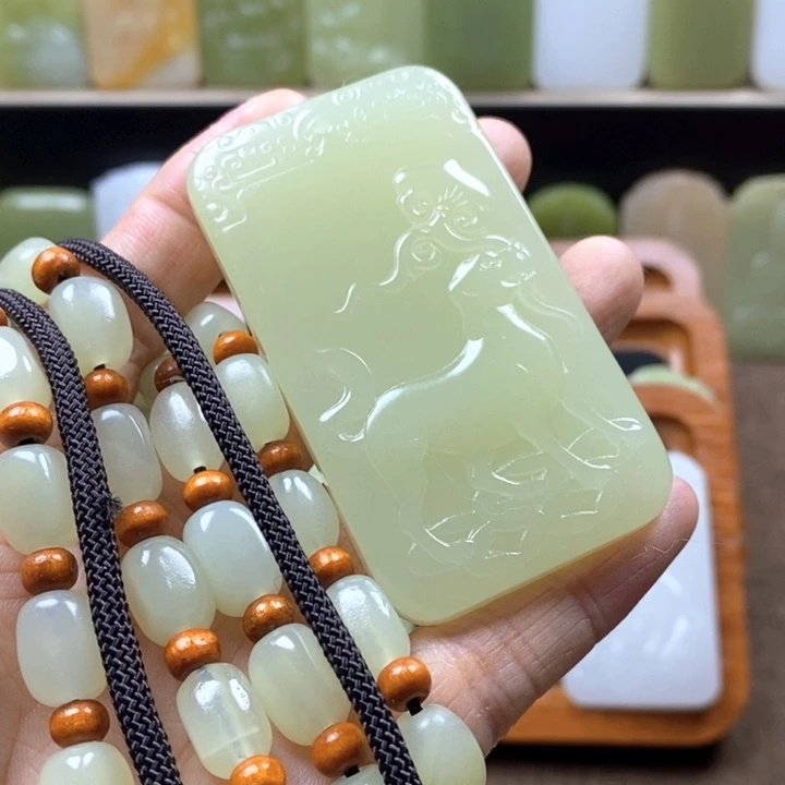 石材生肖牌子一套