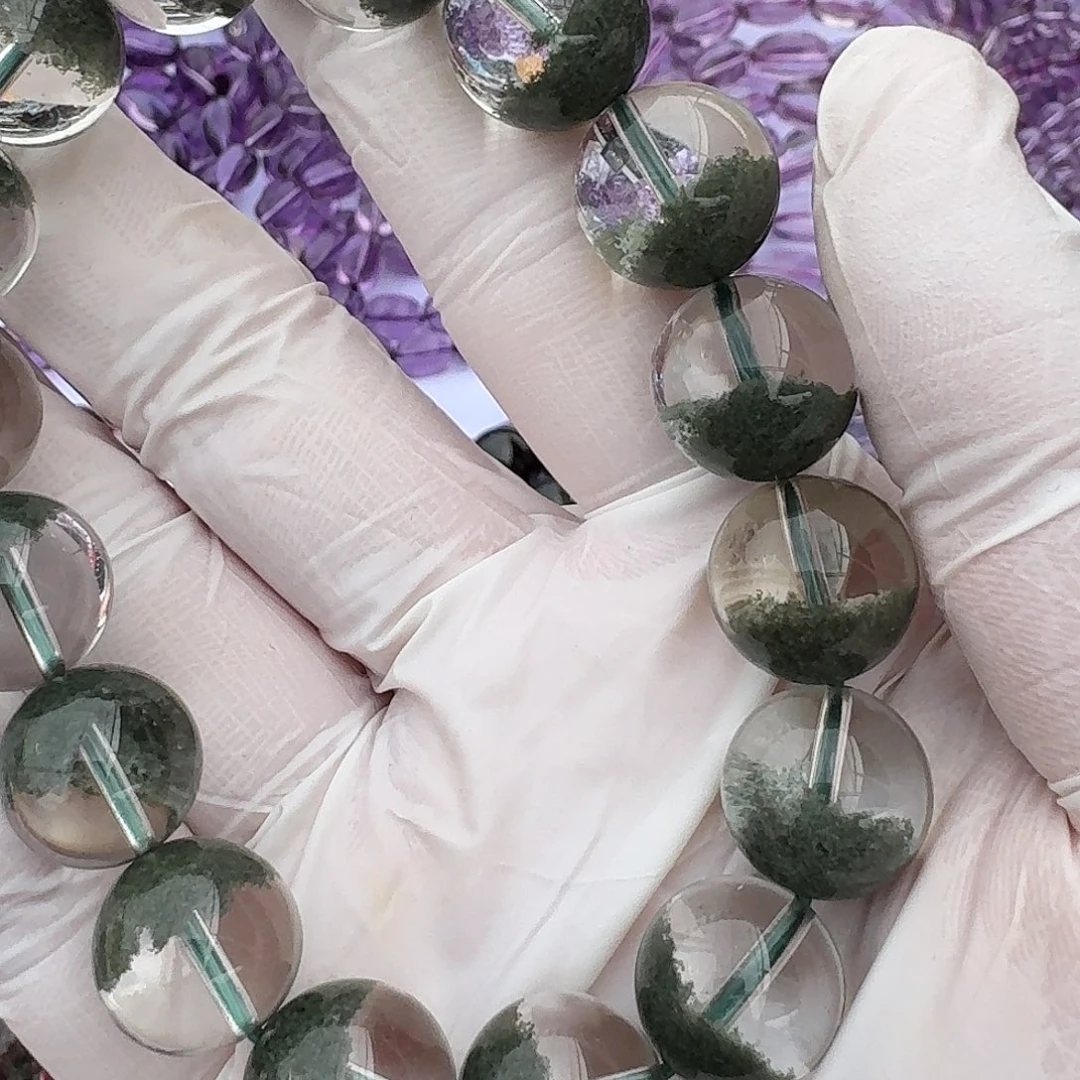 大****紫晶珠宝半成品银S925镶嵌水晶