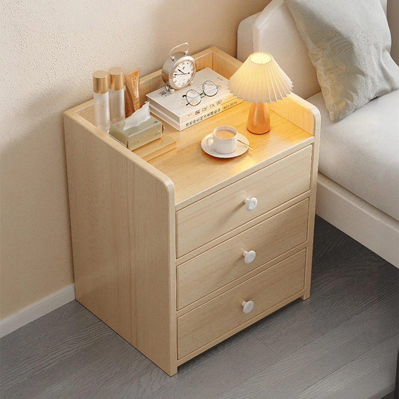 床头柜简约现代简易小型家用出租房主卧床头柜收纳柜床头置物架