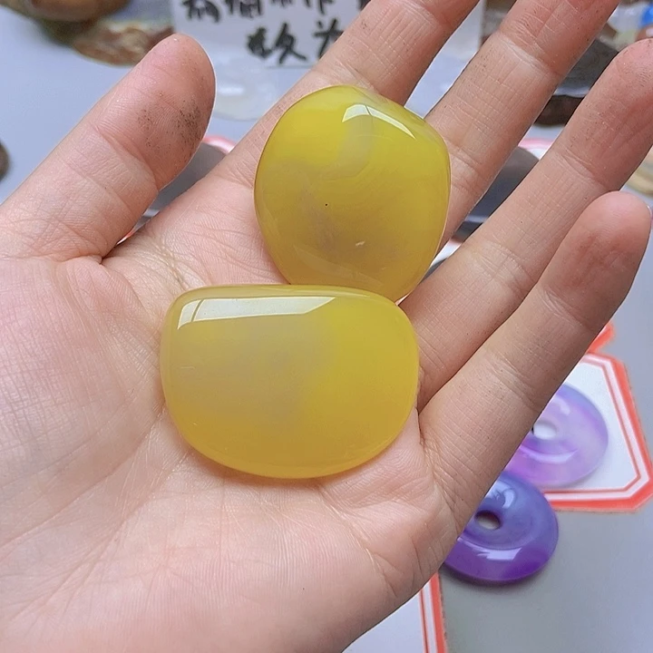 【闪购商品】未镶嵌玛瑙/玉髓珠宝半成品小****0