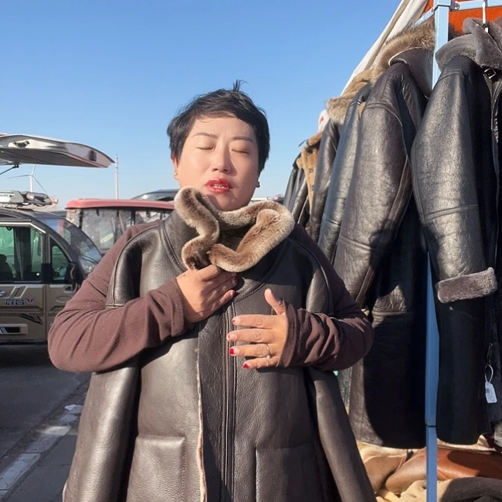 财*54码数皮毛一体男款