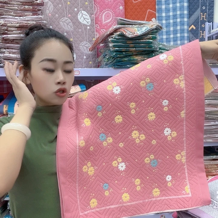 棉粉色小碎花纯棉