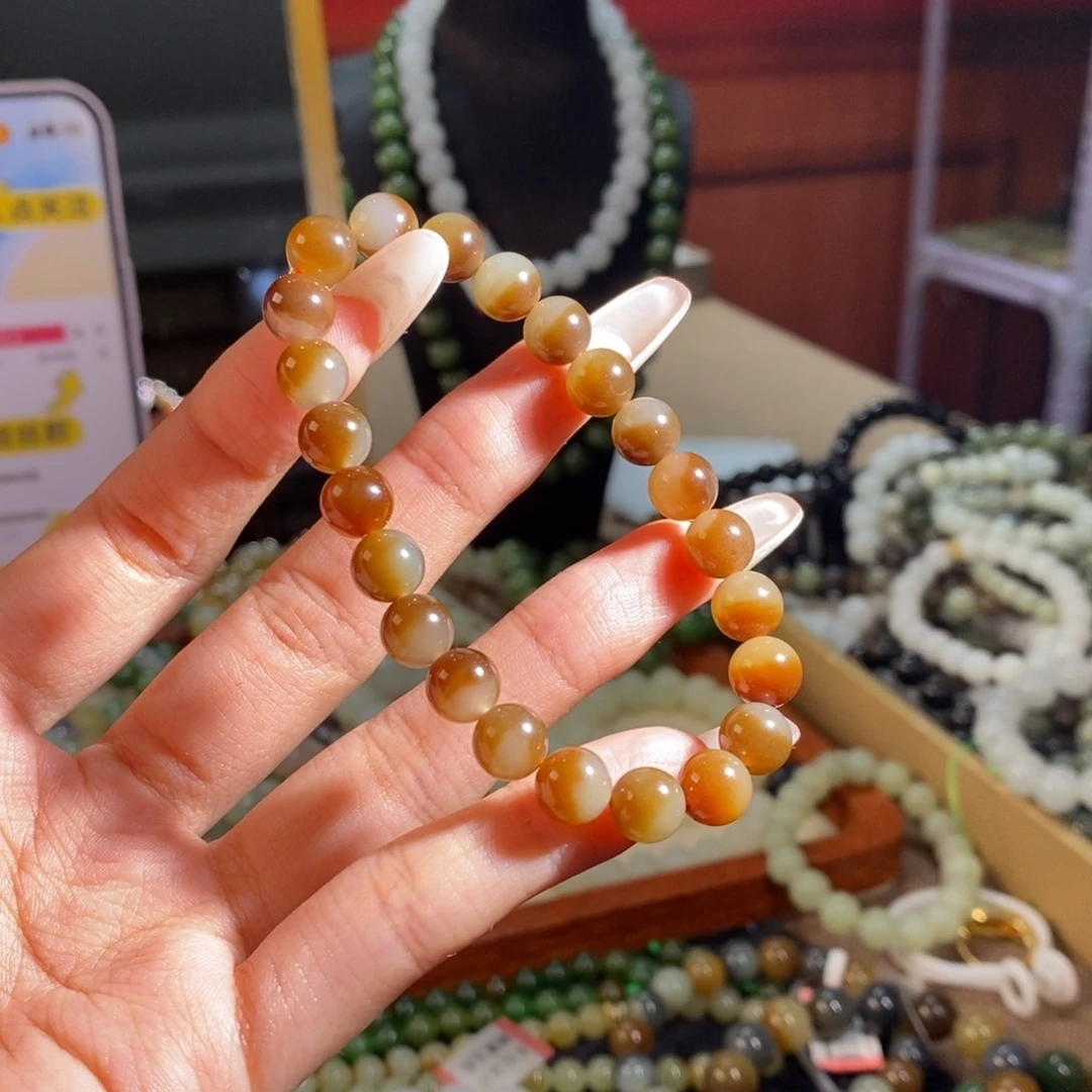 未镶嵌手串和田玉