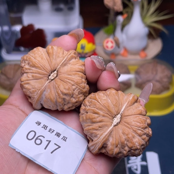 文玩核桃把件南瓜墩45-0617
