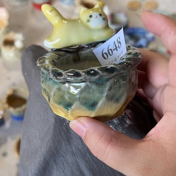 口5 手工花盆满30包邮