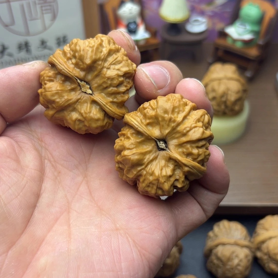 核桃手串/手链智*ᴾ40蛤蟆头真好