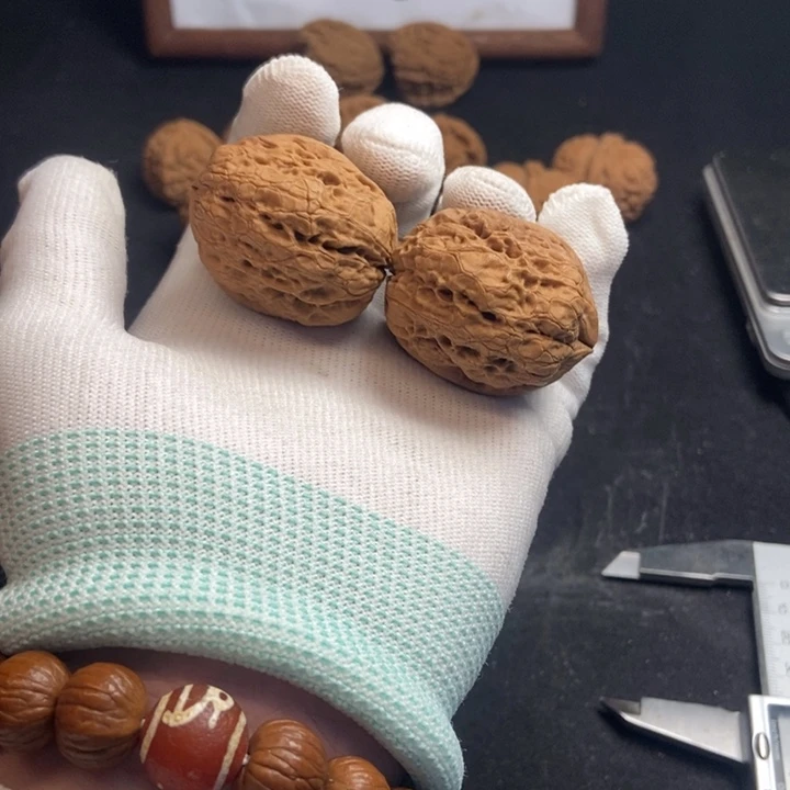 文玩核桃吊坠6号粗筋卧龙金蟾