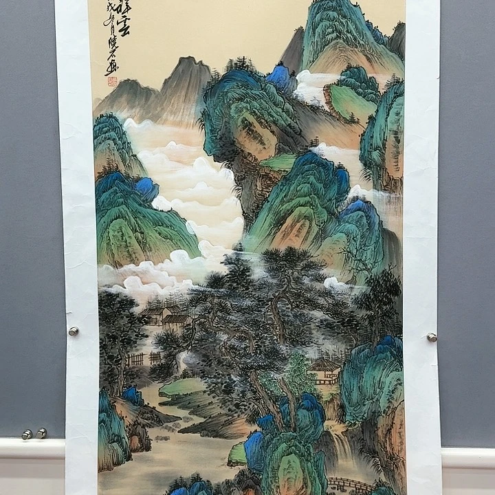 国画书法作品多次参加