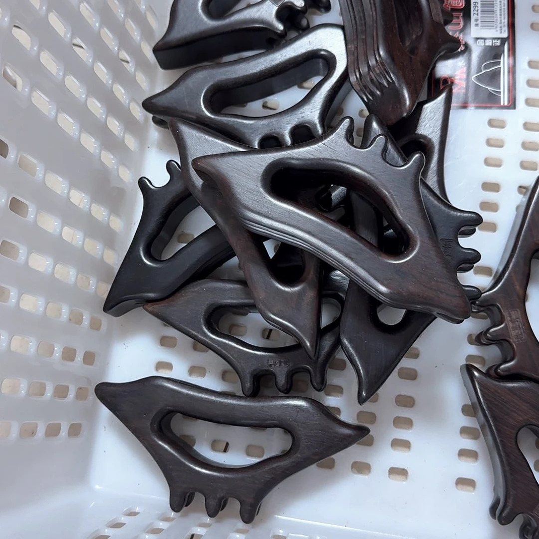 紫光檀三角豆豆推板瑕疵