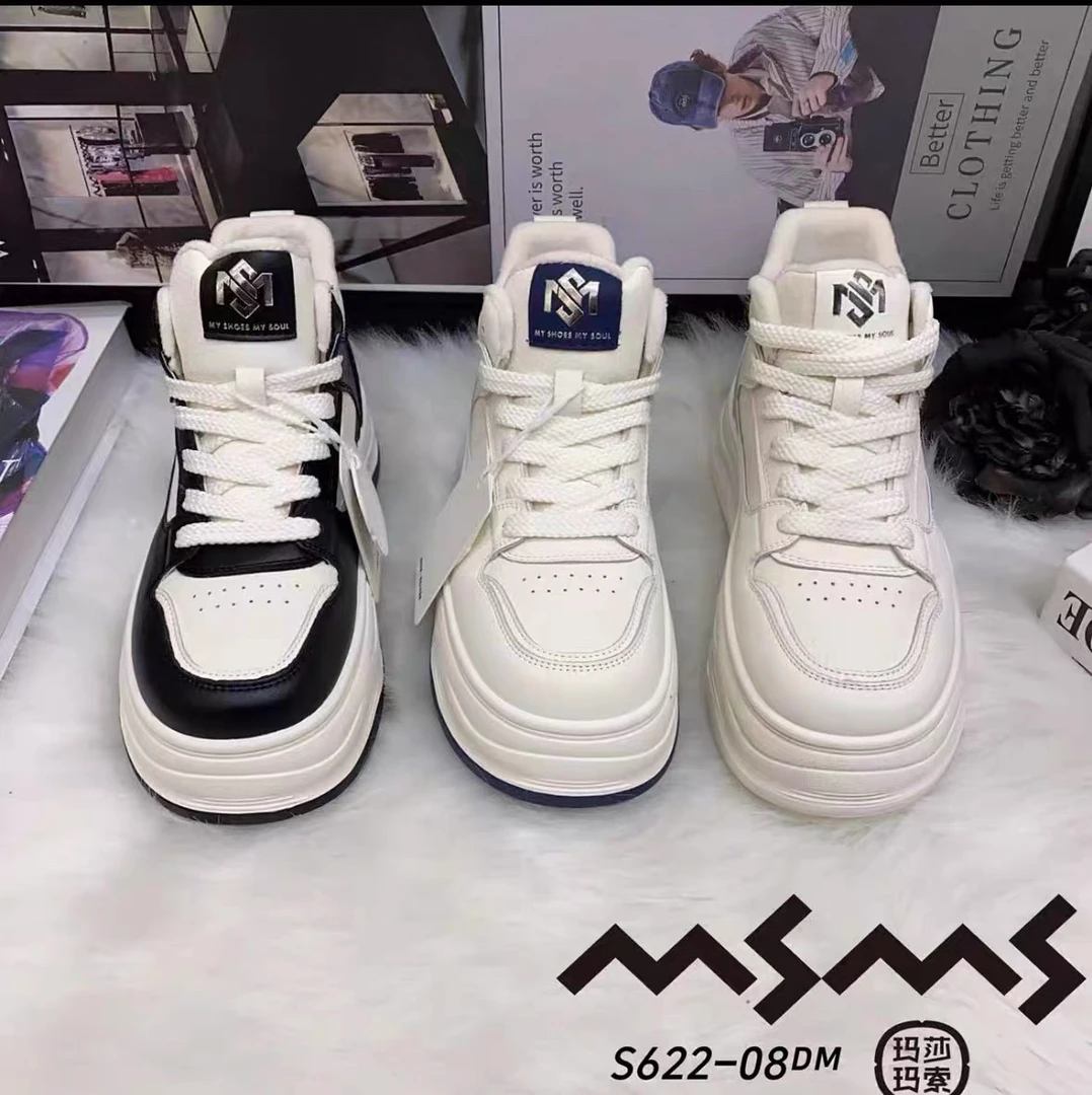 玛莎玛索622-08女鞋2025新款冬季加绒保暖潮软底短靴大棉
