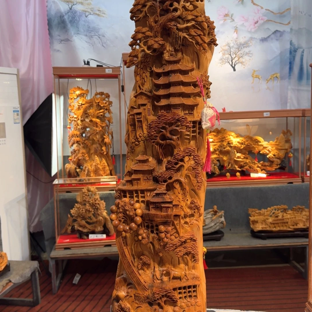 尔***滨柏木（崖柏）木雕款