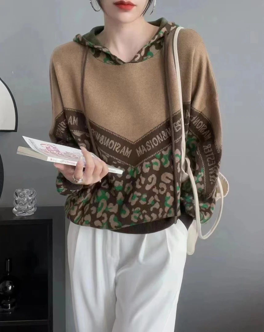 【特价】200—262号2024秋冬新款宽松大码洋气针织毛衣女