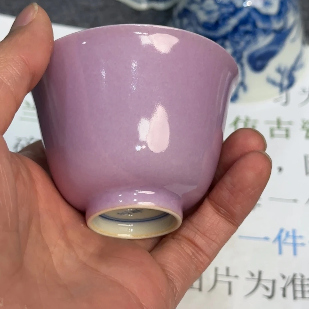 杯子瓷当代仿古精品全手工