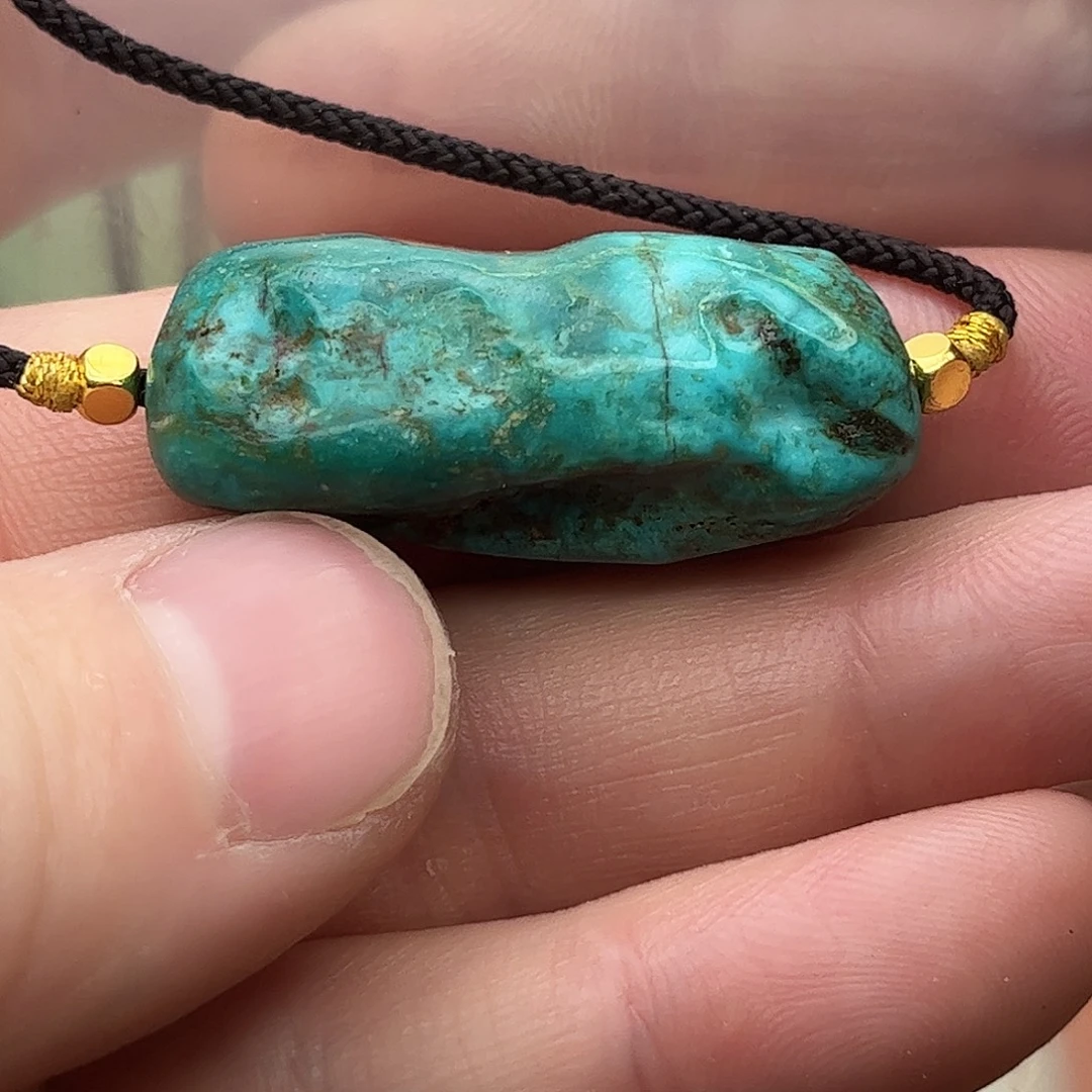 绿松石未镶嵌吊坠(不含链)