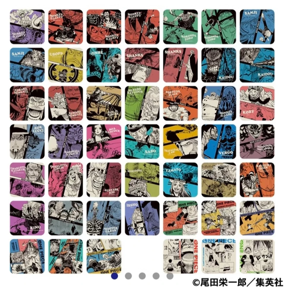 【海贼王】原画杯垫5弹（默认代拆）（默认厂瑕）（未成年禁止下单）
