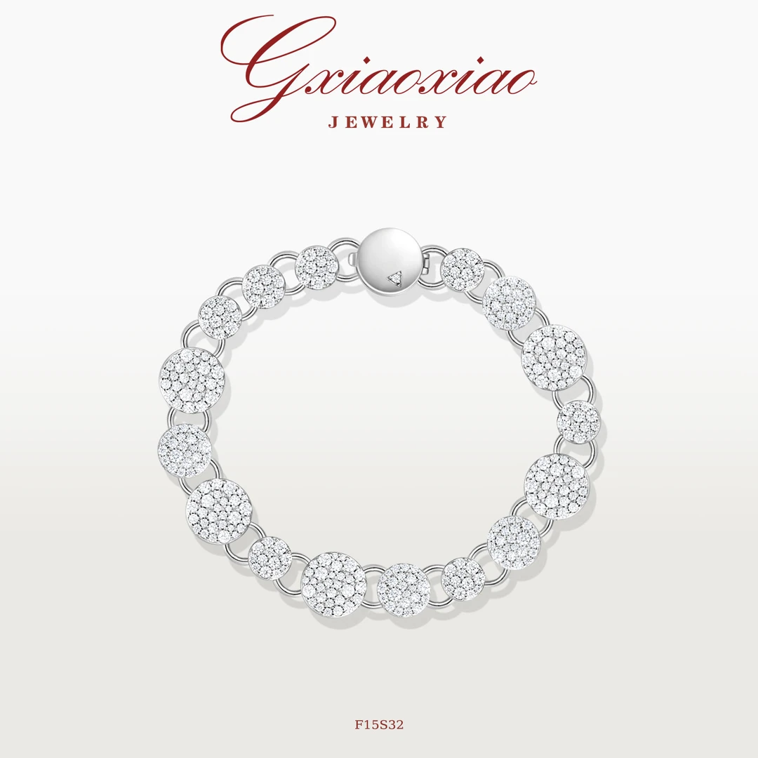 G XIAOXIAO【星环耀链】高级感气质小众优雅手链 F15S32