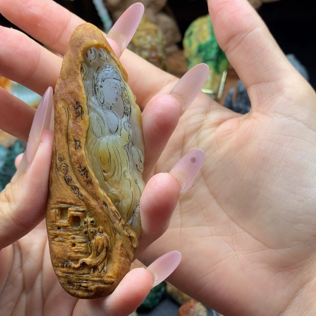 向***汉定制翡翠未镶嵌翡翠