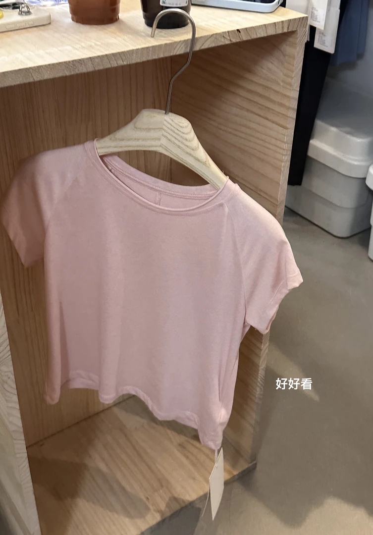 白桃乌龙干净小个子定制夏日清爽烂漫少女温柔粉T